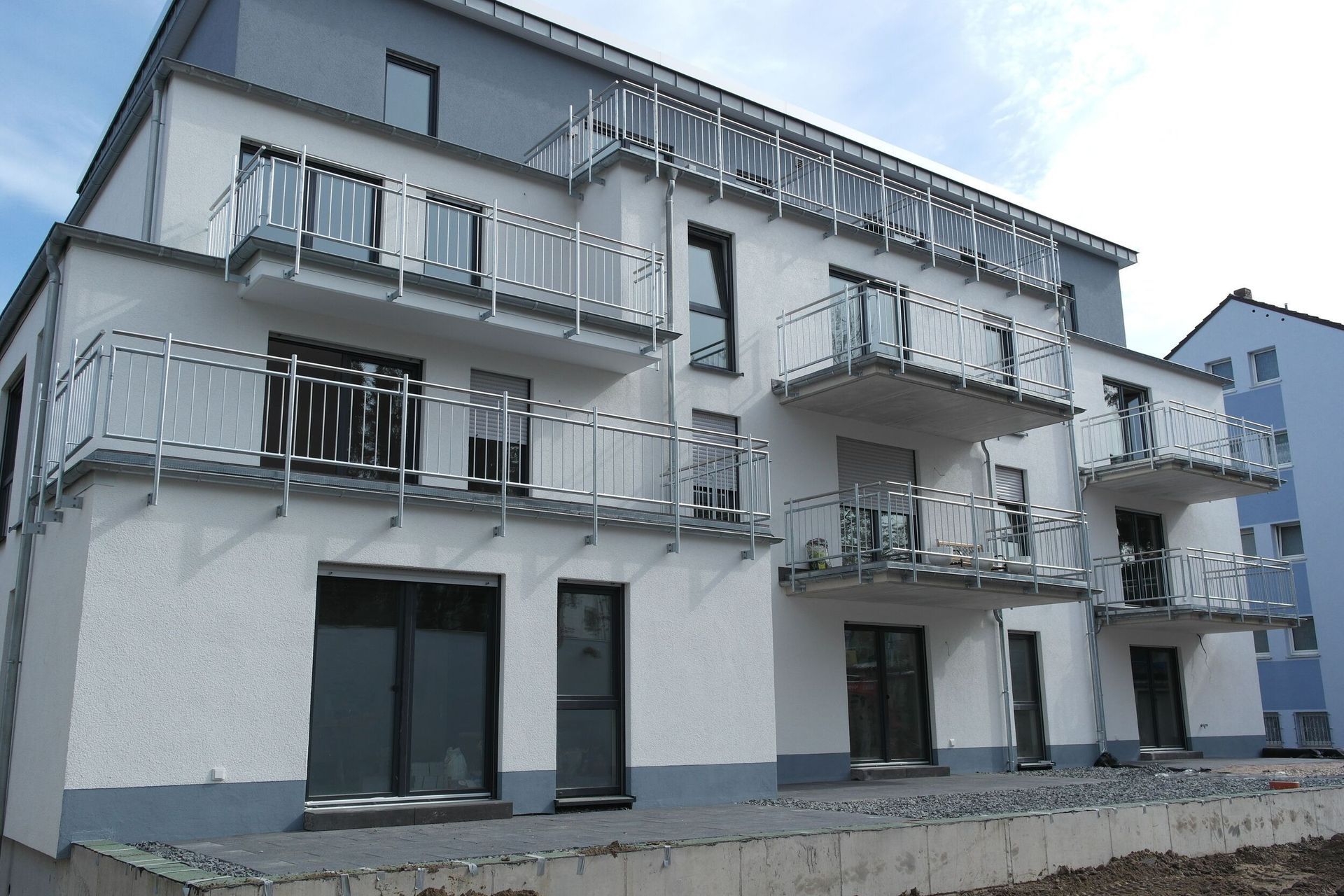 Balkone, Balkonanlagen, Geländer, Metallbau und Treppenbau in Engelskirchen bei Köln in Nordrhein-Westfalen