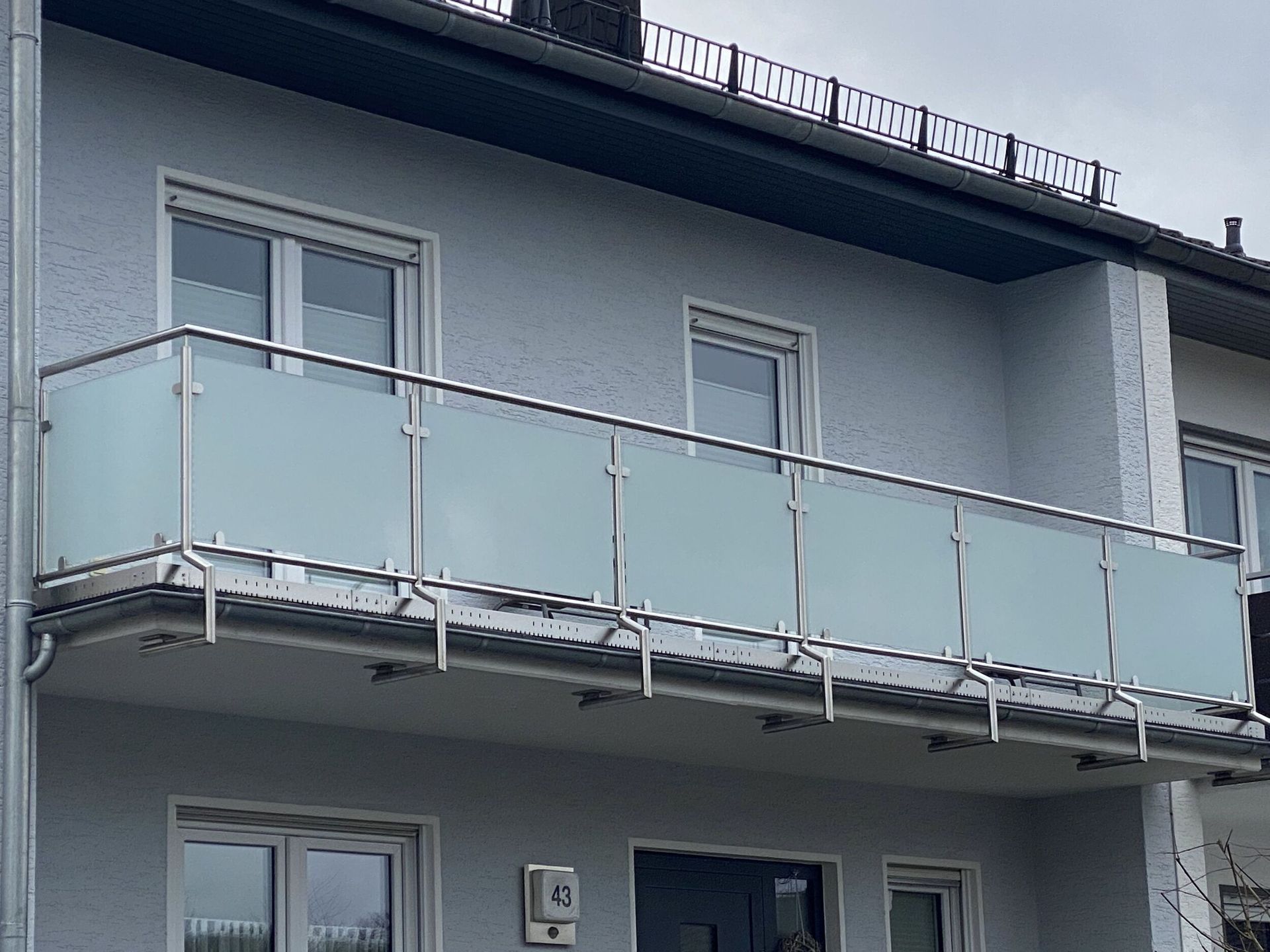 Balkone, Balkonanlagen, Geländer, Metallbau und Treppenbau in Engelskirchen bei Köln in Nordrhein-Westfalen