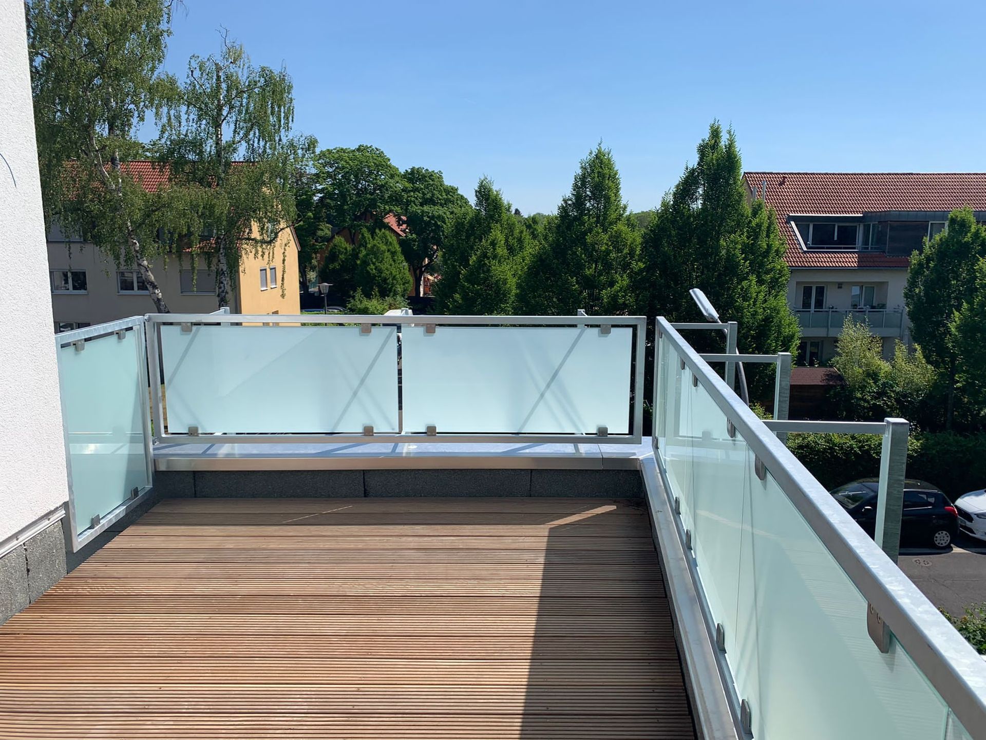 Balkone, Balkonanlagen, Geländer, Metallbau und Treppenbau in Engelskirchen bei Köln in Nordrhein-Westfalen