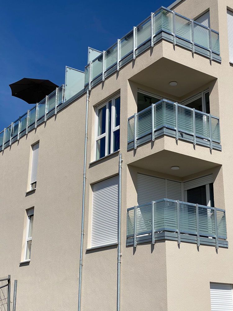 Balkone, Balkonanlagen, Geländer, Metallbau und Treppenbau in Engelskirchen bei Köln in Nordrhein-Westfalen