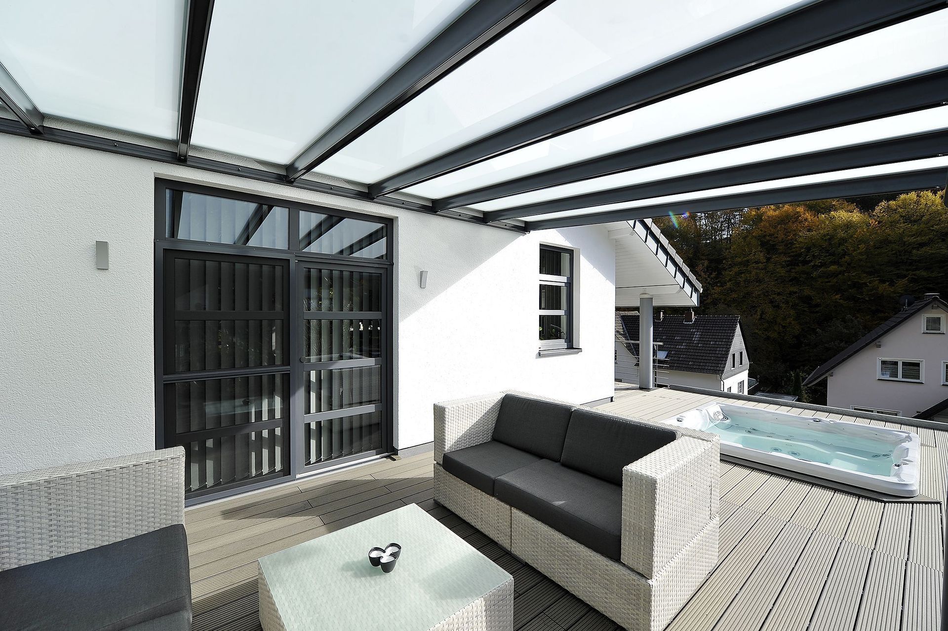 Balkone, Balkonanlagen, Geländer, Metallbau und Treppenbau in Engelskirchen bei Köln in Nordrhein-Westfalen