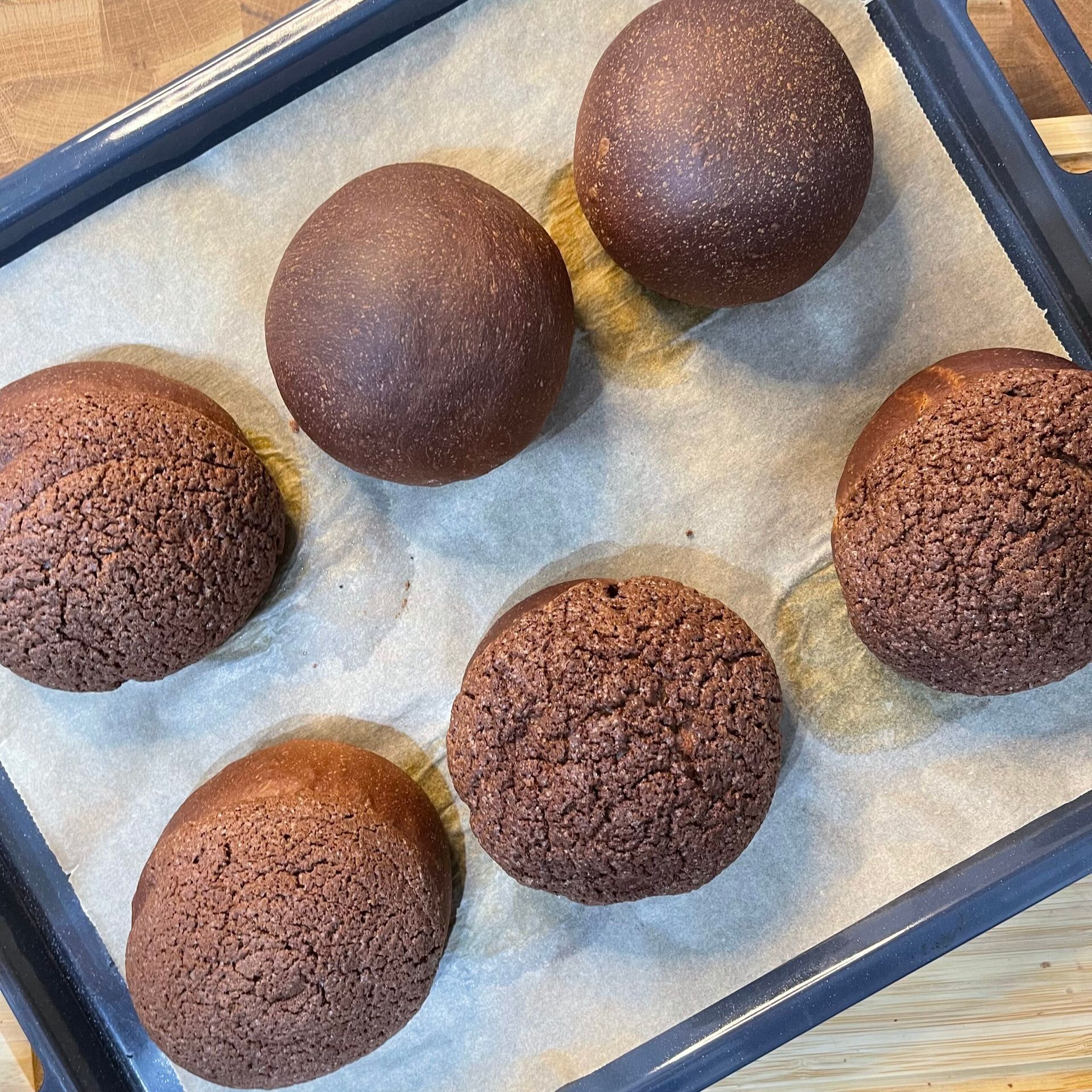 Brioche craquelin alla gianduia