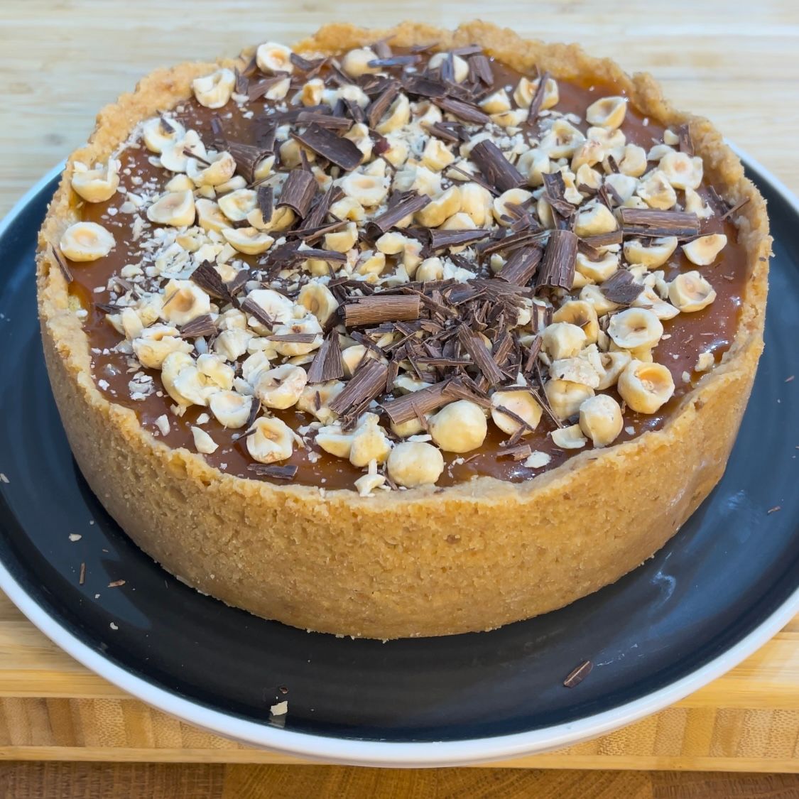 Cheesecake al caramello salato