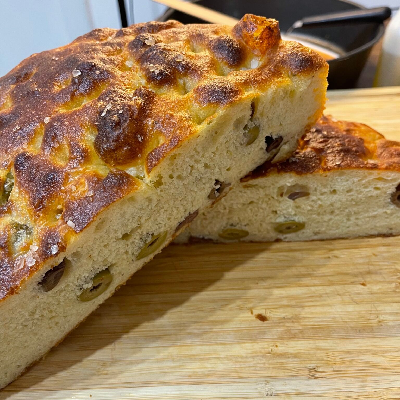 Focaccia alle olive