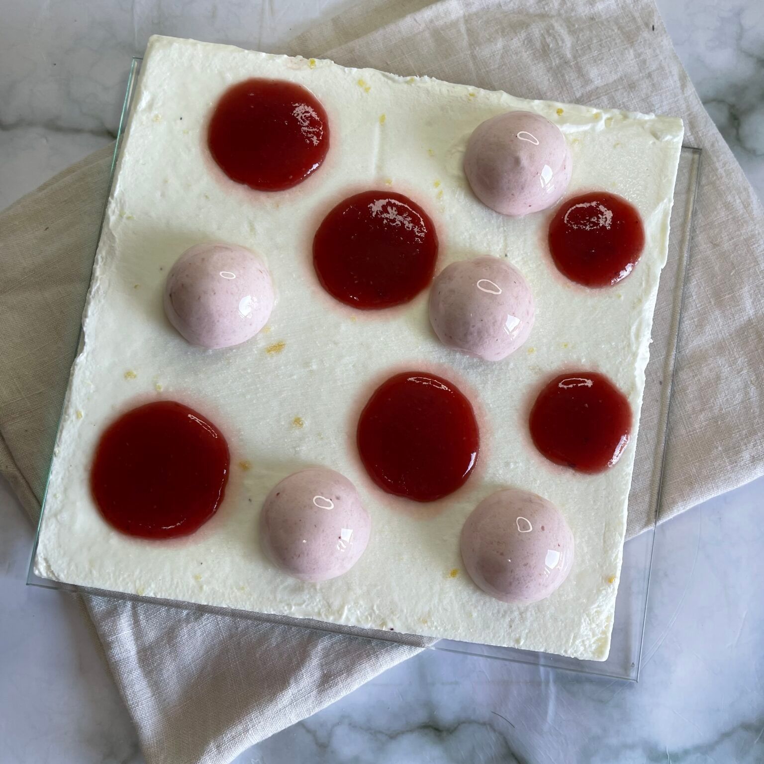 Semifreddo fragola e limone