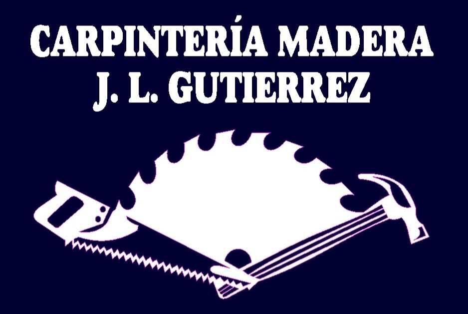 Un logo para carpinteria madera jl gutierrez