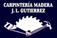 Un logo para carpinteria madera jl gutierrez