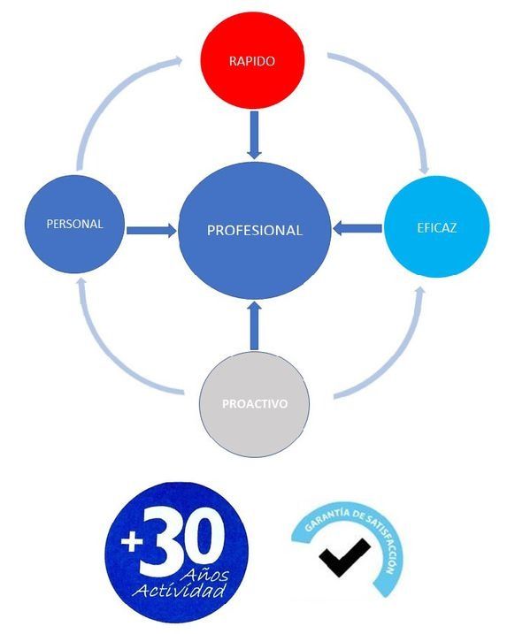 Un diagrama que muestra un círculo con la palabra rapido en el medio.