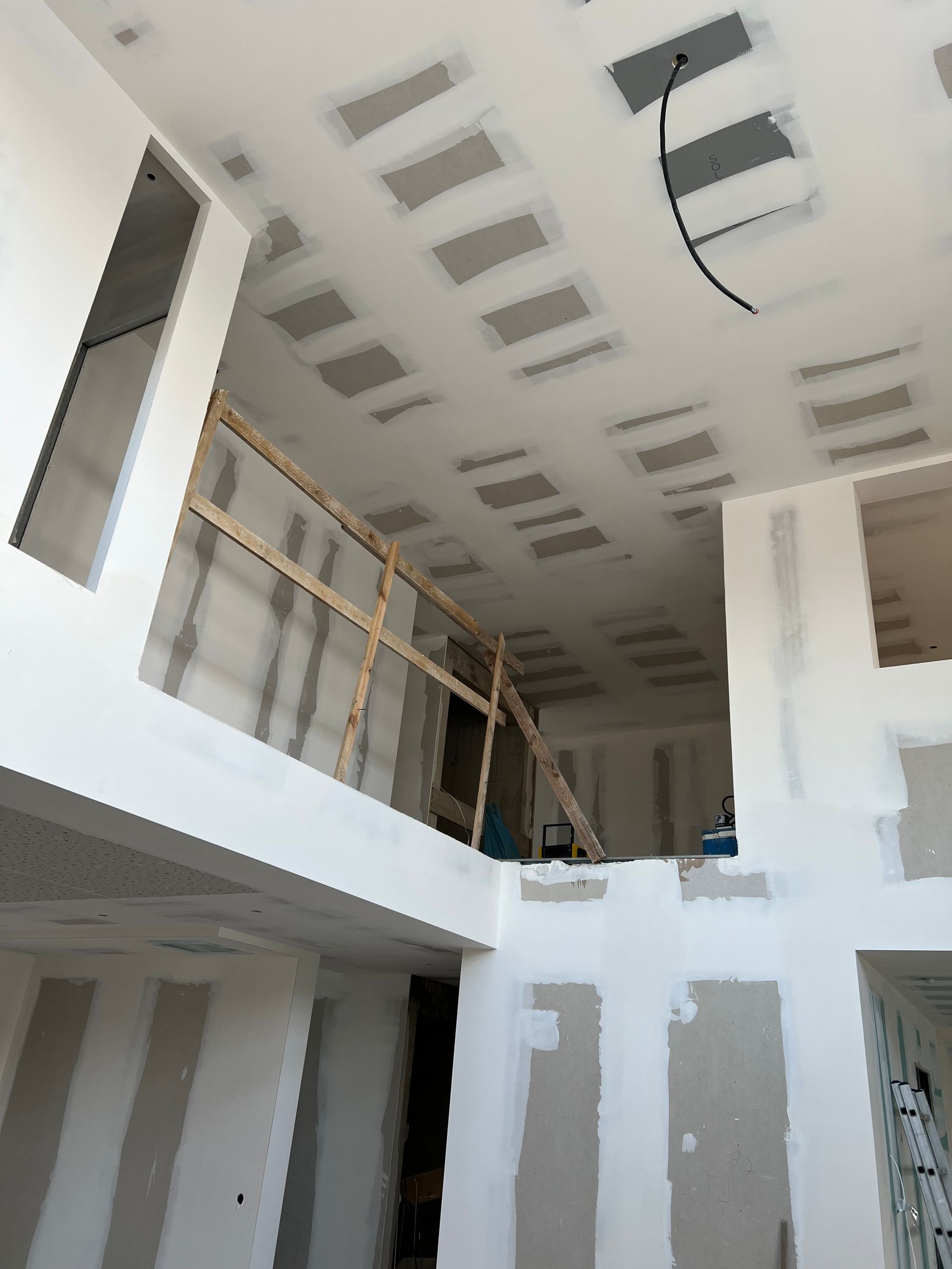 Photo de travaux d'isolation et de plâterie