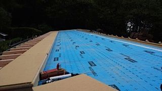 Pare vapeur avec isolant sous-couverture posé sur chevron - Seydoux Thierry-Lucien