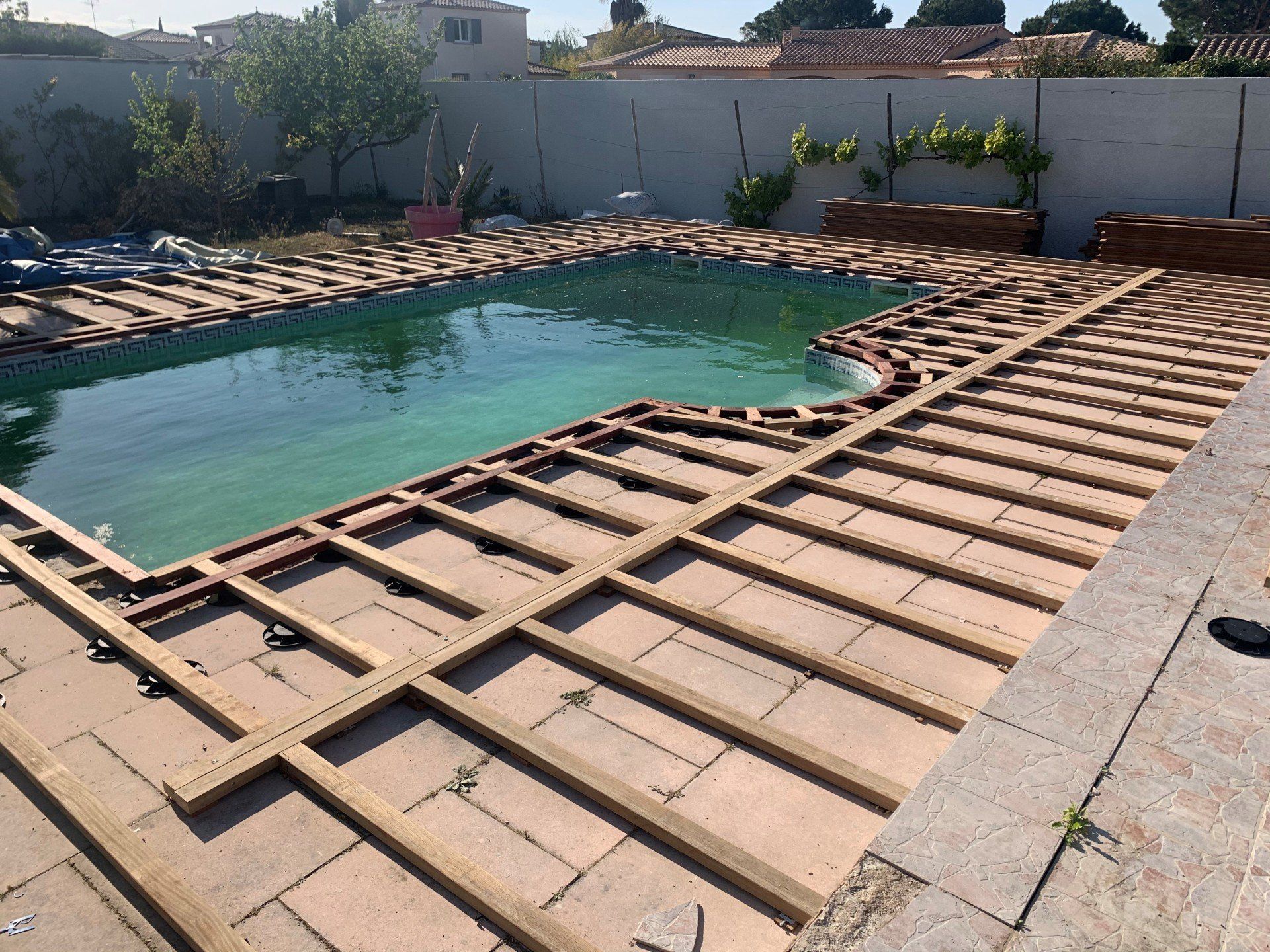 Structure terrasse
