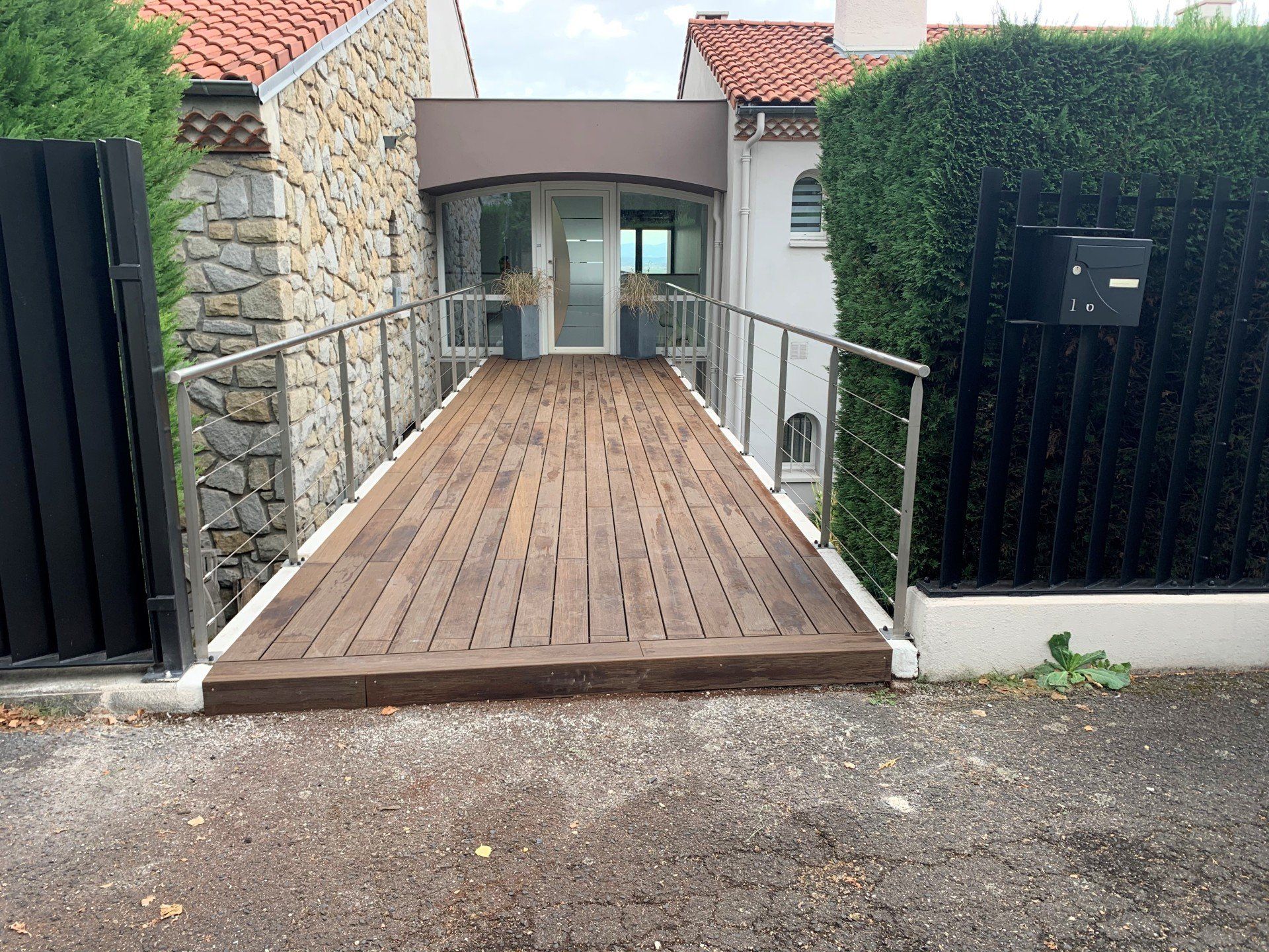 Passerelle bois