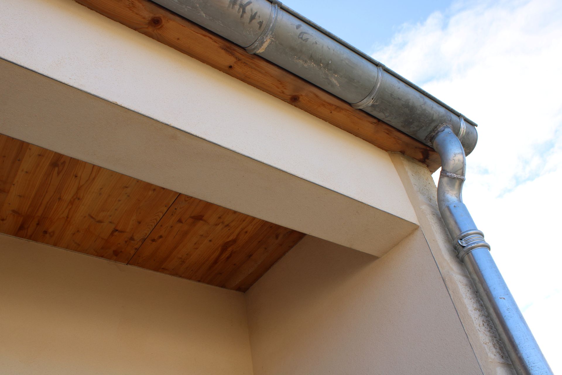 Installation de zinguerie