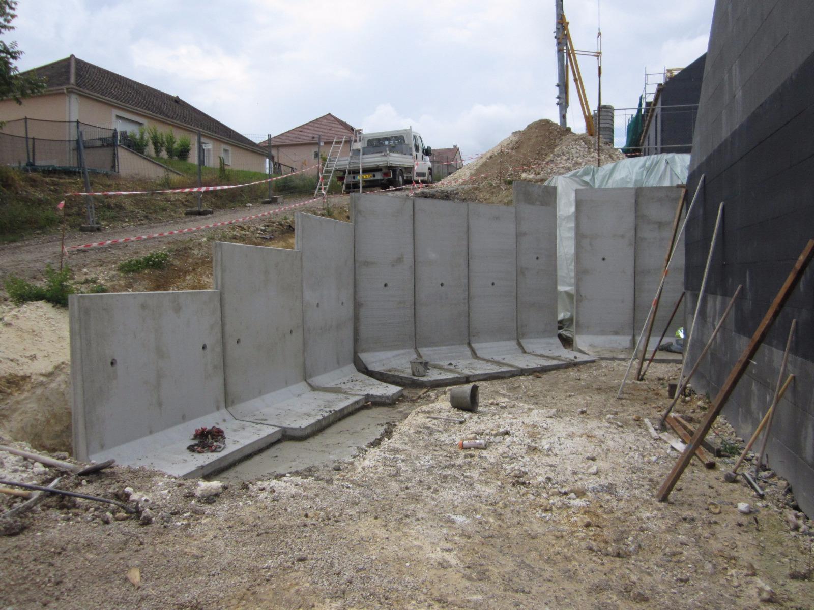 3JBAT - Murs de soutèment maison
