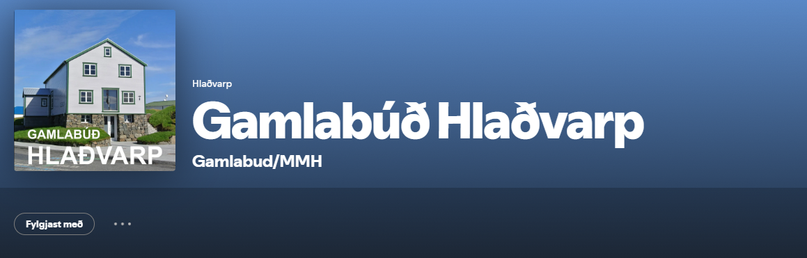 Gömlu Hlaðvarpið er t.d. á Spotify