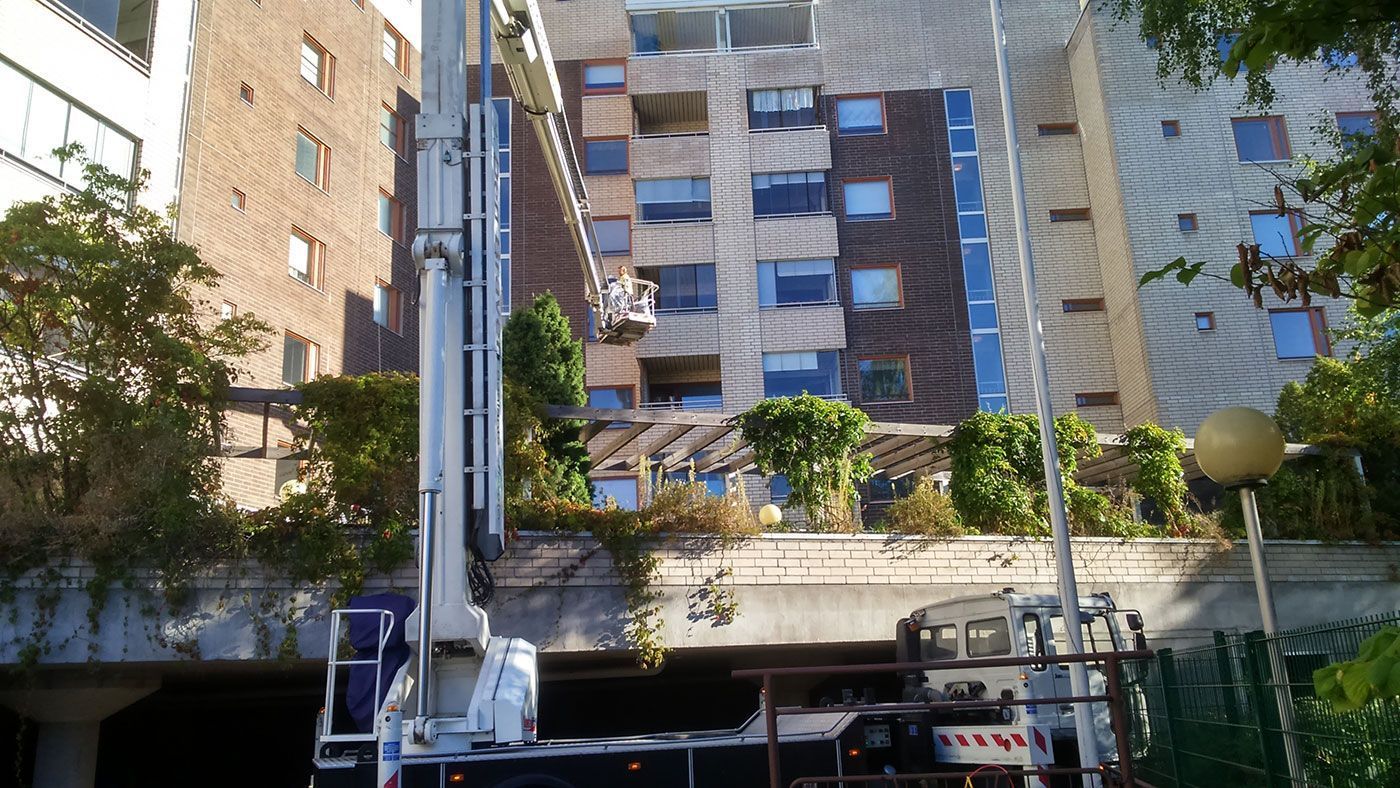 Elementtien uusintasaumaus Lahti 2013