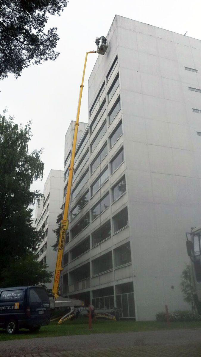 Julkisivumaalaukset ja uusintasaumaukset Espoo 2015