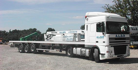 Camion semi-remorque