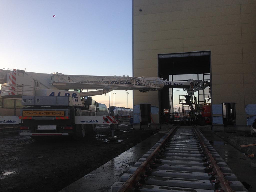 Manutention de nacelle