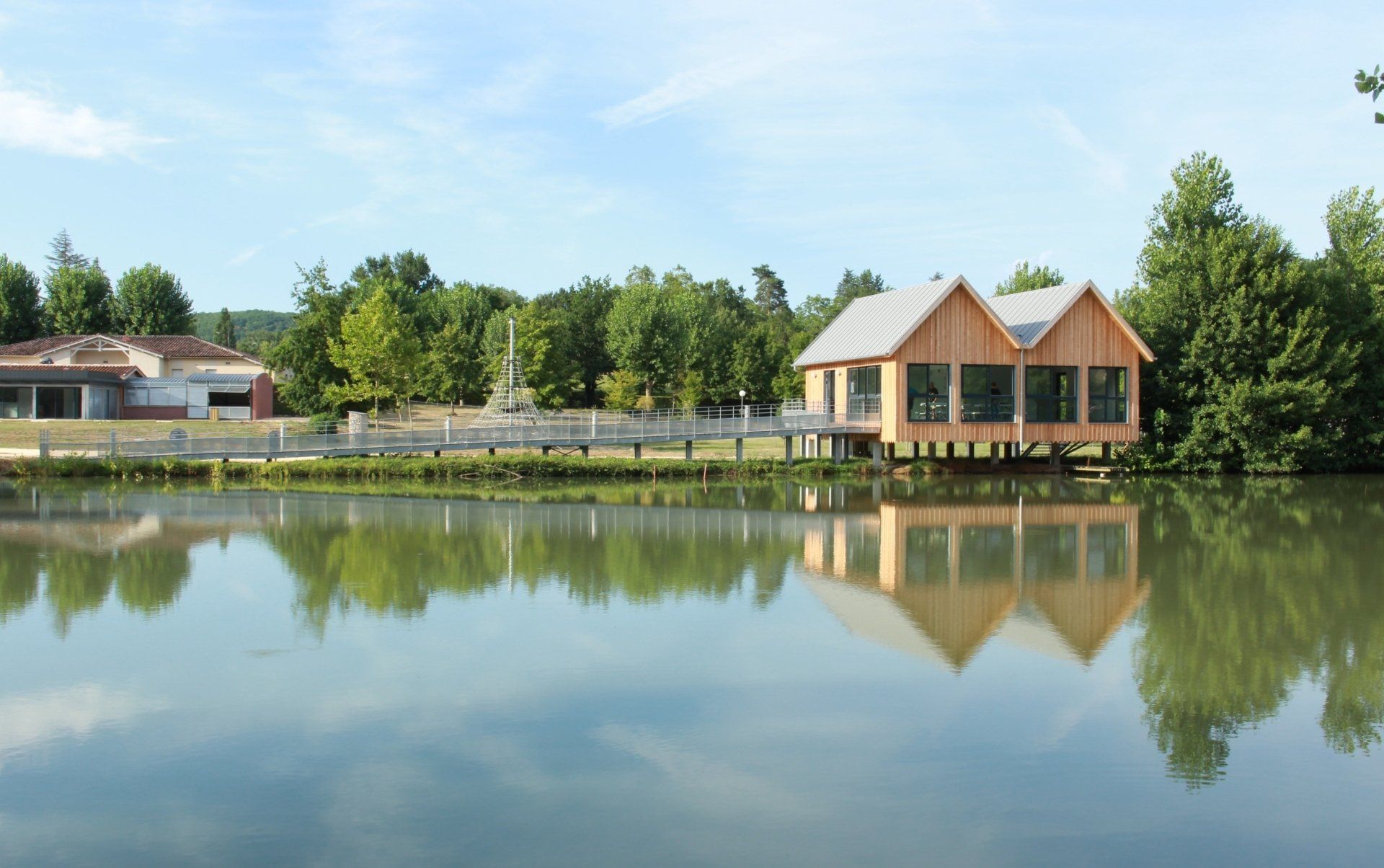 Lac dans le Lot-et-Garonne