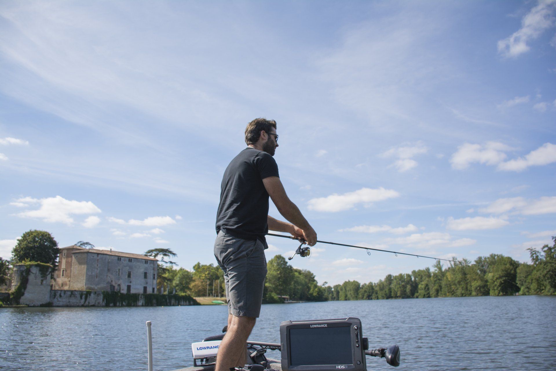 Robin Sandre, pêcheur