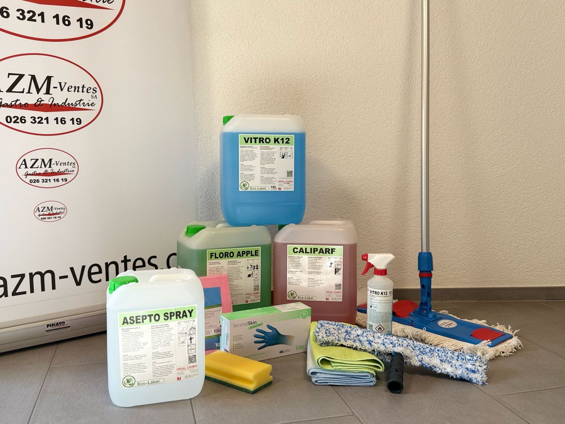 Produits de nettoyage - AZM-Ventes