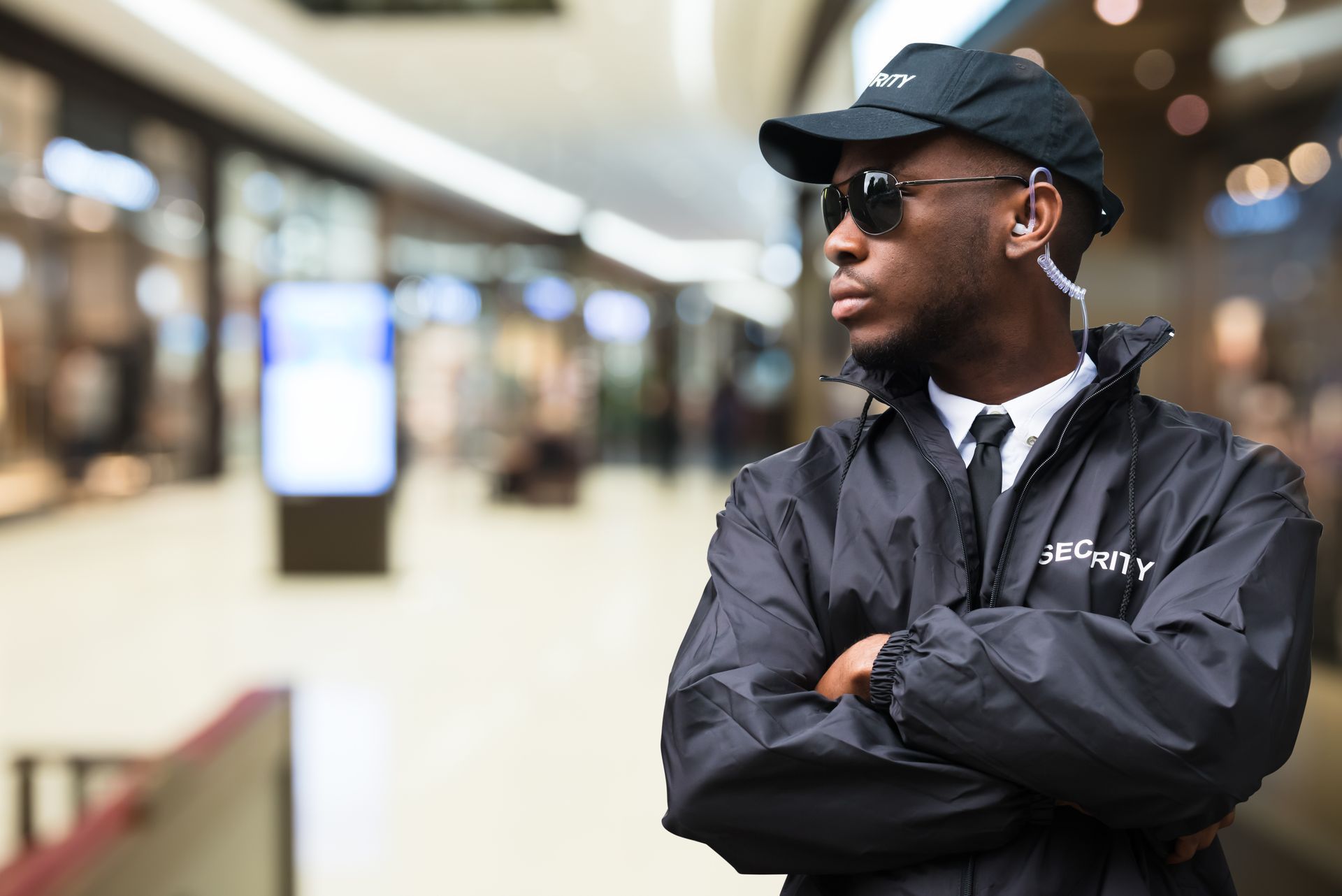 Agent de sécurité dans un magasin