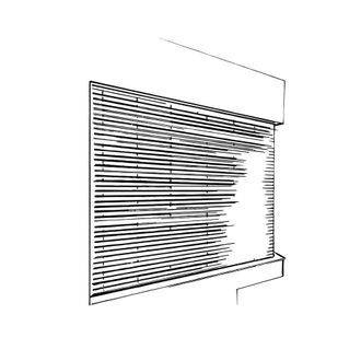 Sonnenschutz in einem Schlafzimmer