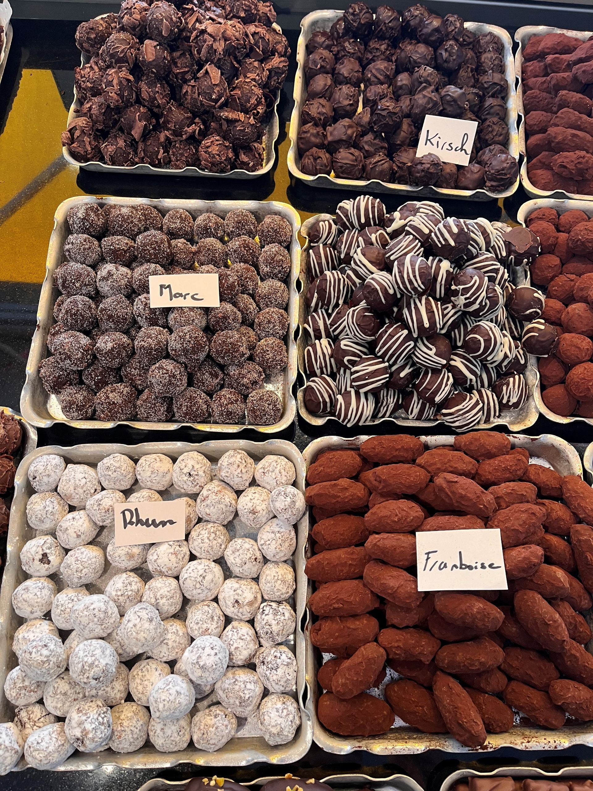 Création de chocolats alsaciens