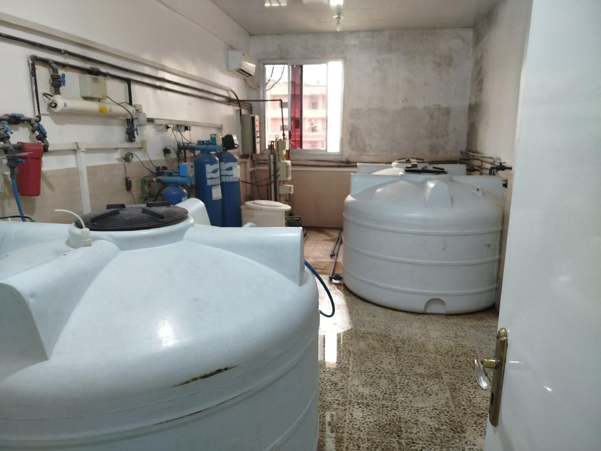 Technischer Versorgungsraum im Hospital Derîk