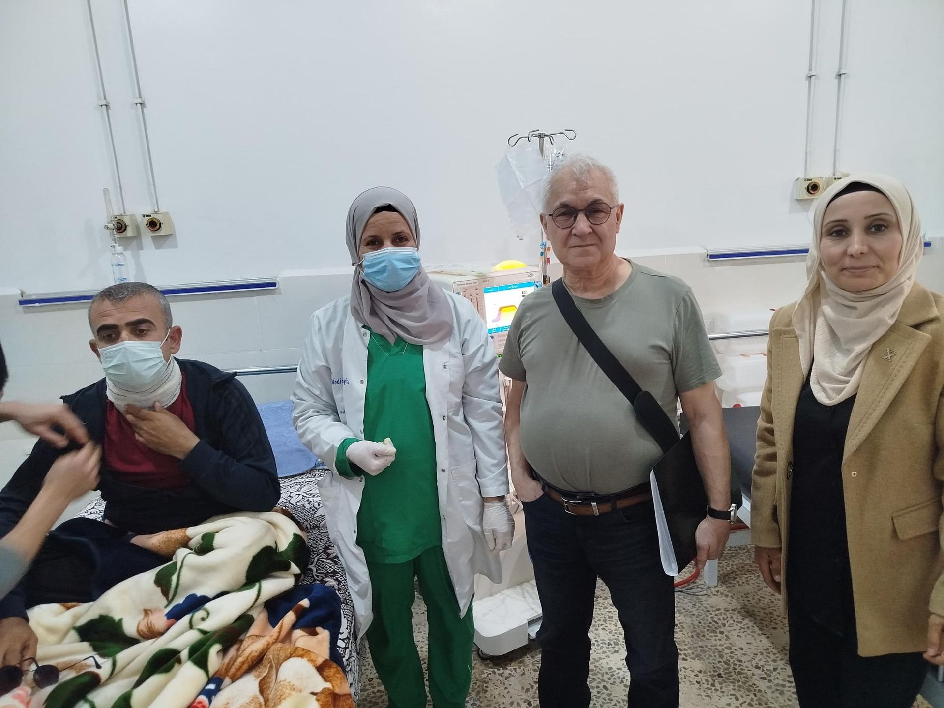 Stationsbesuch Hospital Derîk