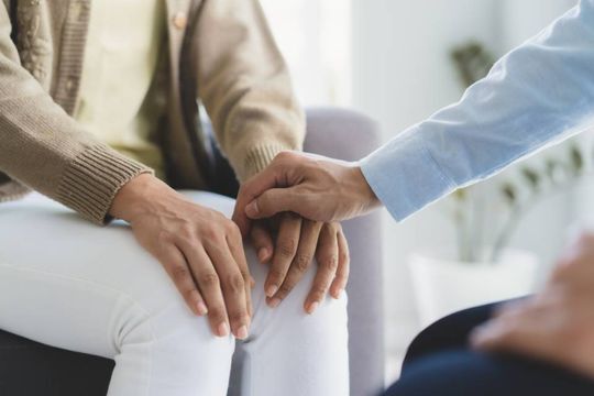 Trostspendende Geste