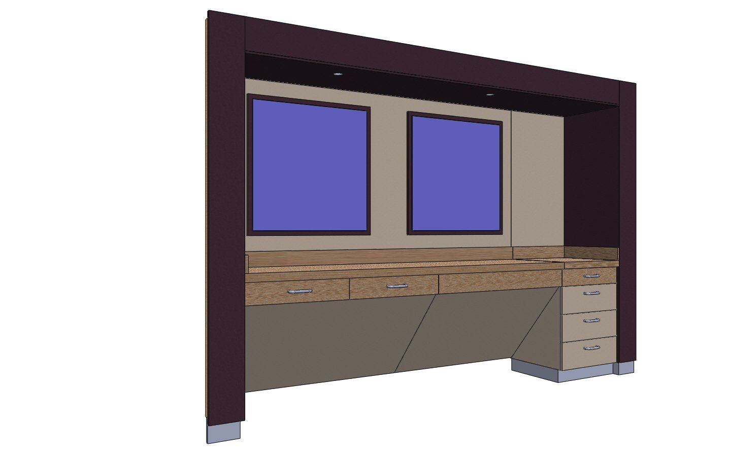 Création meuble sur logiciel