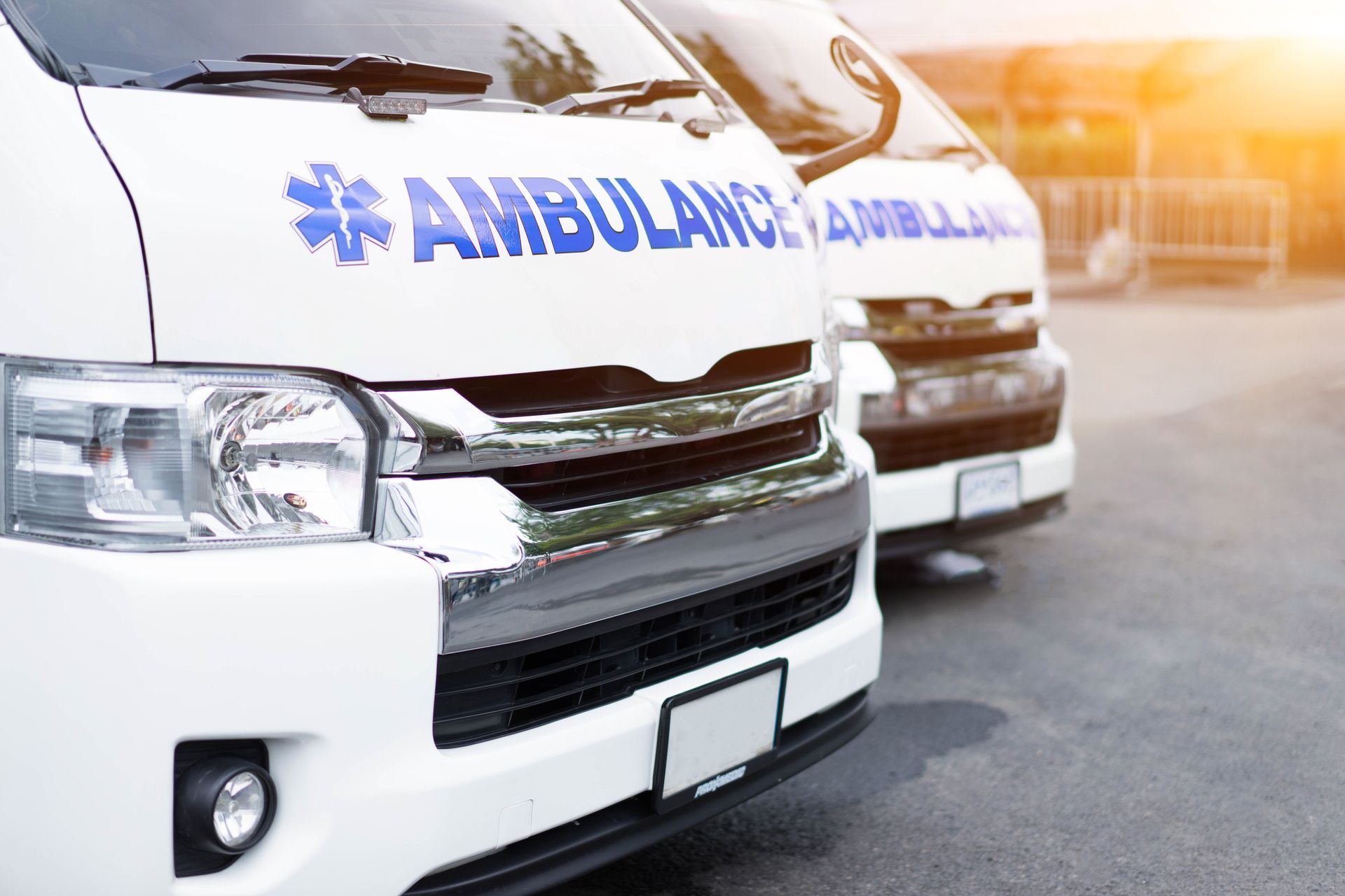 2 ambulances