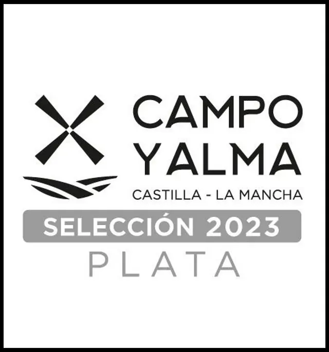 Un logotipo en blanco y negro para Campo y Alma.
