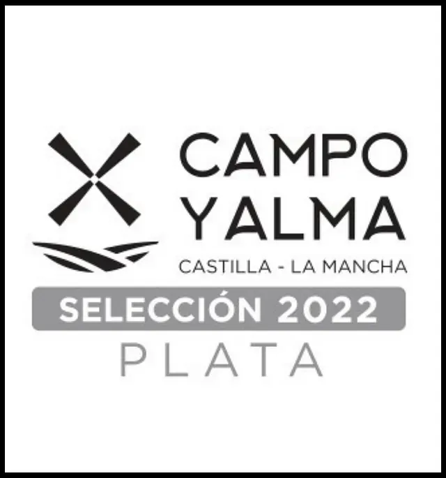 Un logotipo en blanco y negro para Campo y Alma.