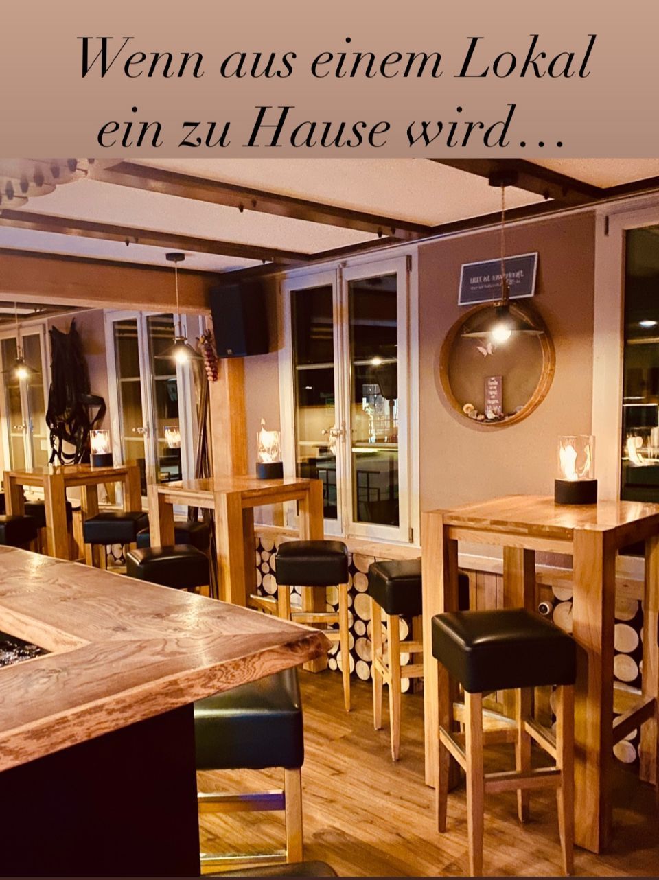 Barhocker in der STALLBAR