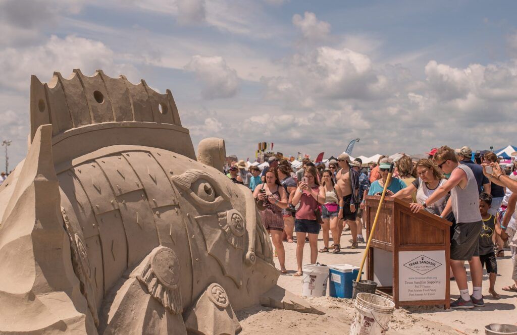 Texas SandFest 2024 A Celebration of Sand Artistry and Community Spirit