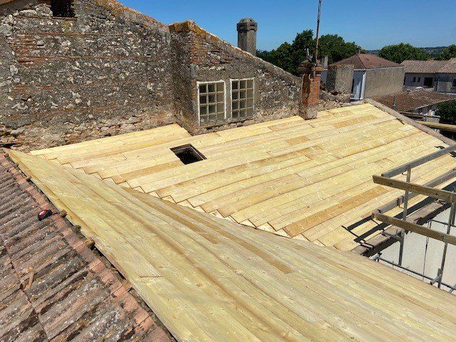 Réfection d'une couverture