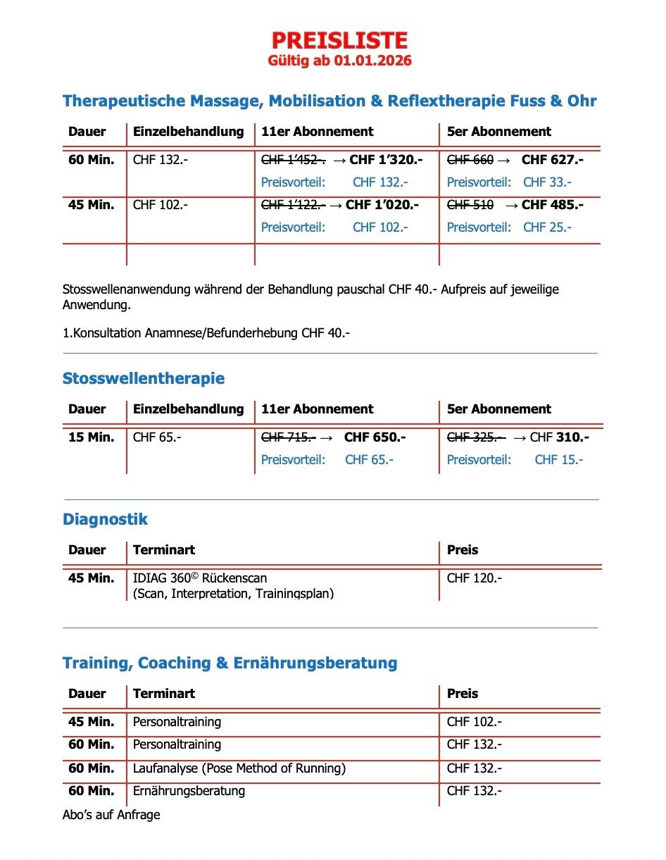 Gesundheits- und Sportpraxis Corpo sano