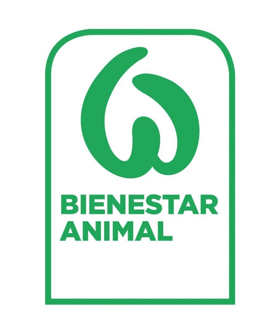 Un cartel verde que dice bienestar animal.