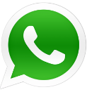 El logotipo de WhatsApp es un círculo verde con un ícono de teléfono blanco dentro.