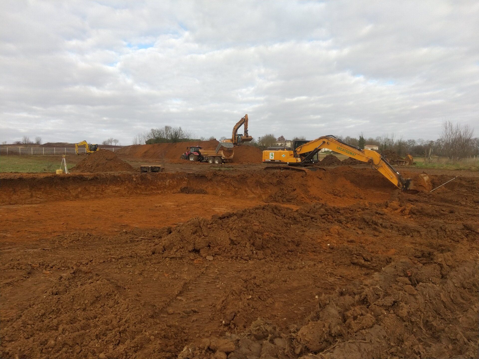 Travaux de terrassement