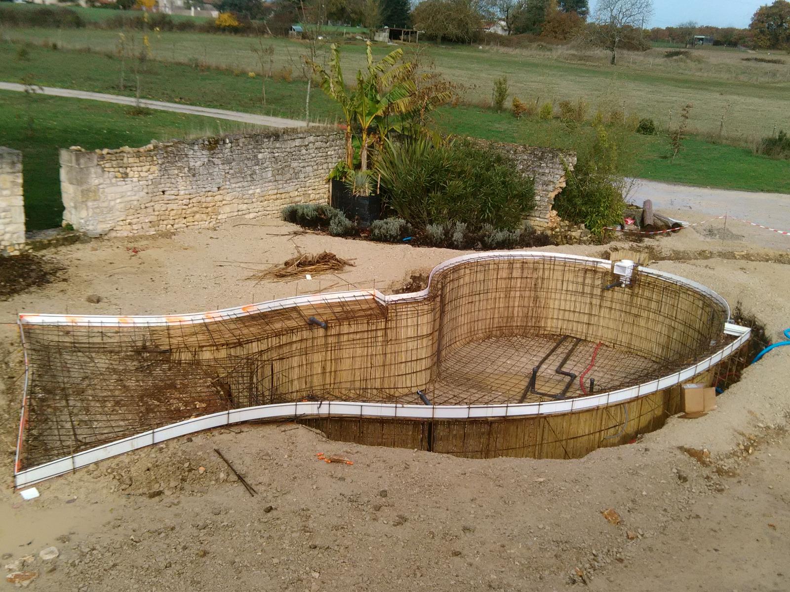 Création d'une piscine