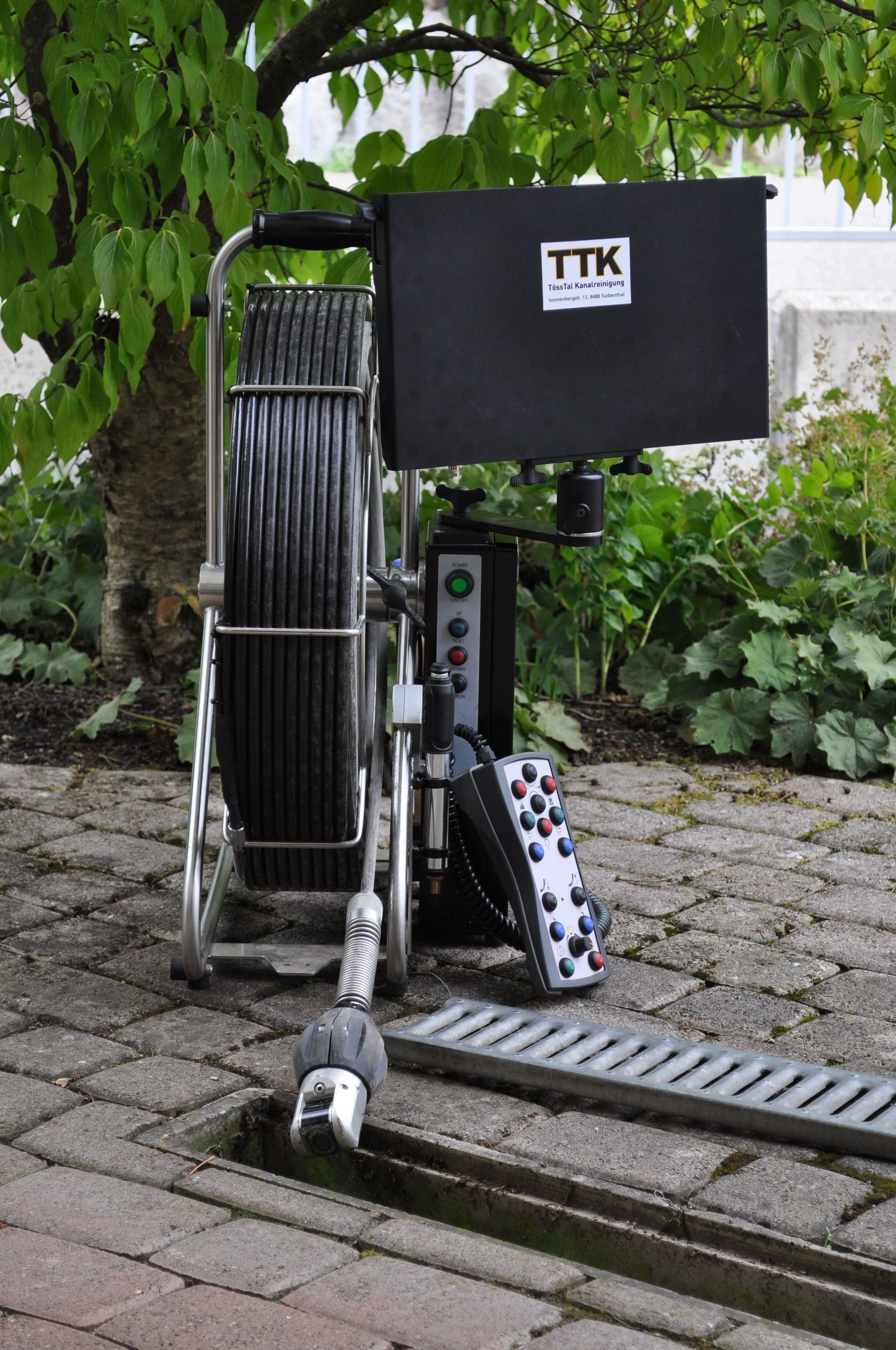 Kanal TV2 Apparatur - Tösstal Kanalreinigung - Turbenthal