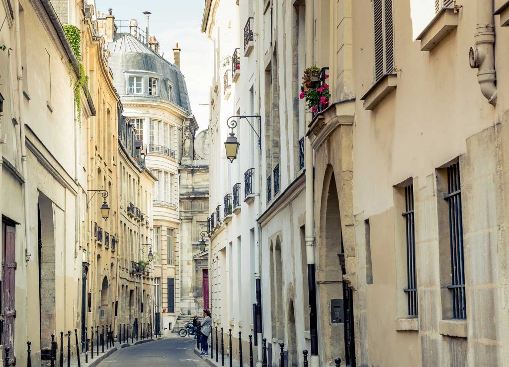 Une rue parisienne