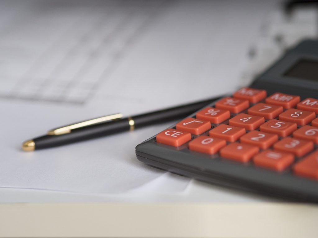 Calculatrice avec stylo