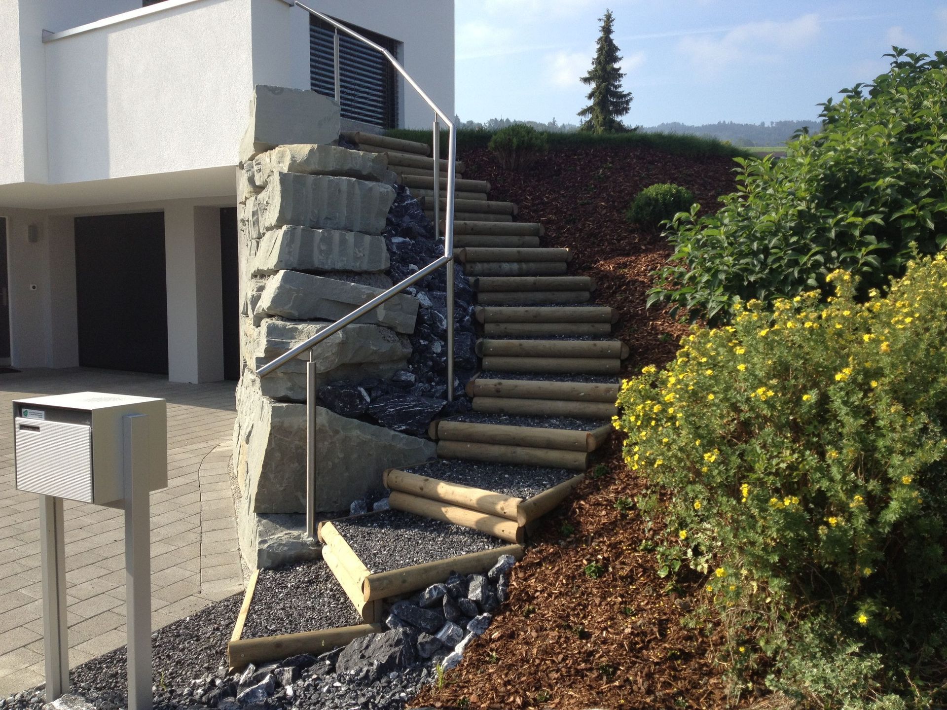 Treppe Holz - Sieber Bau GmbH in Heiden