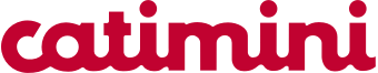 Ein rotes Catimini-Logo auf weißem Hintergrund