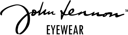 Ein schwarz-weißes Logo für John Lennon Eyewear